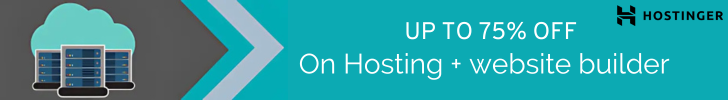 Hostinger 75% Off.